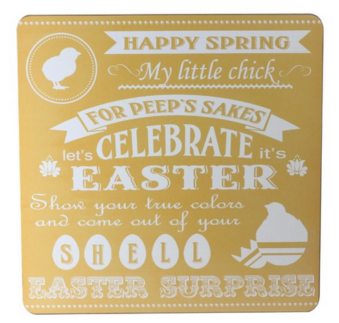 Set of 4 Easter Placemats
